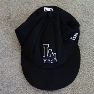 Black Los Angeles Dodgers Baseball Cap New Era